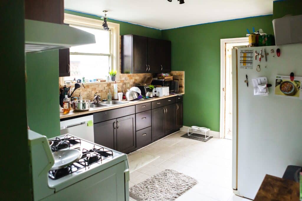 easiest ways to give your kitchen a makeover is to paint your cabinets.